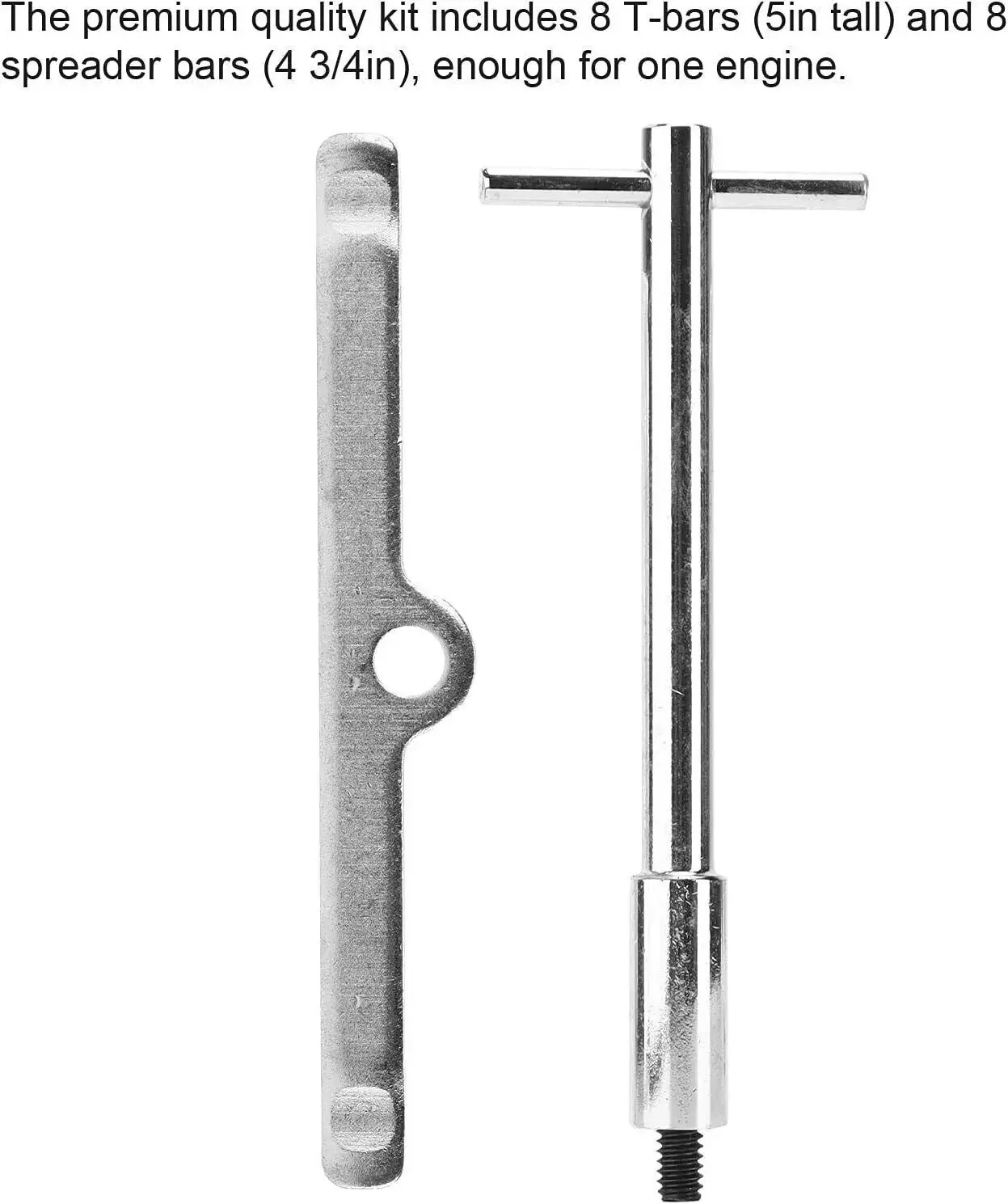 Aluminium Chrom Hohe T-Bar Ventil Abdeckung Halten Kit Für Chevy SBC 265 283 302 305 307 327 350 400 Schrauben Tabs Silber TB-1040