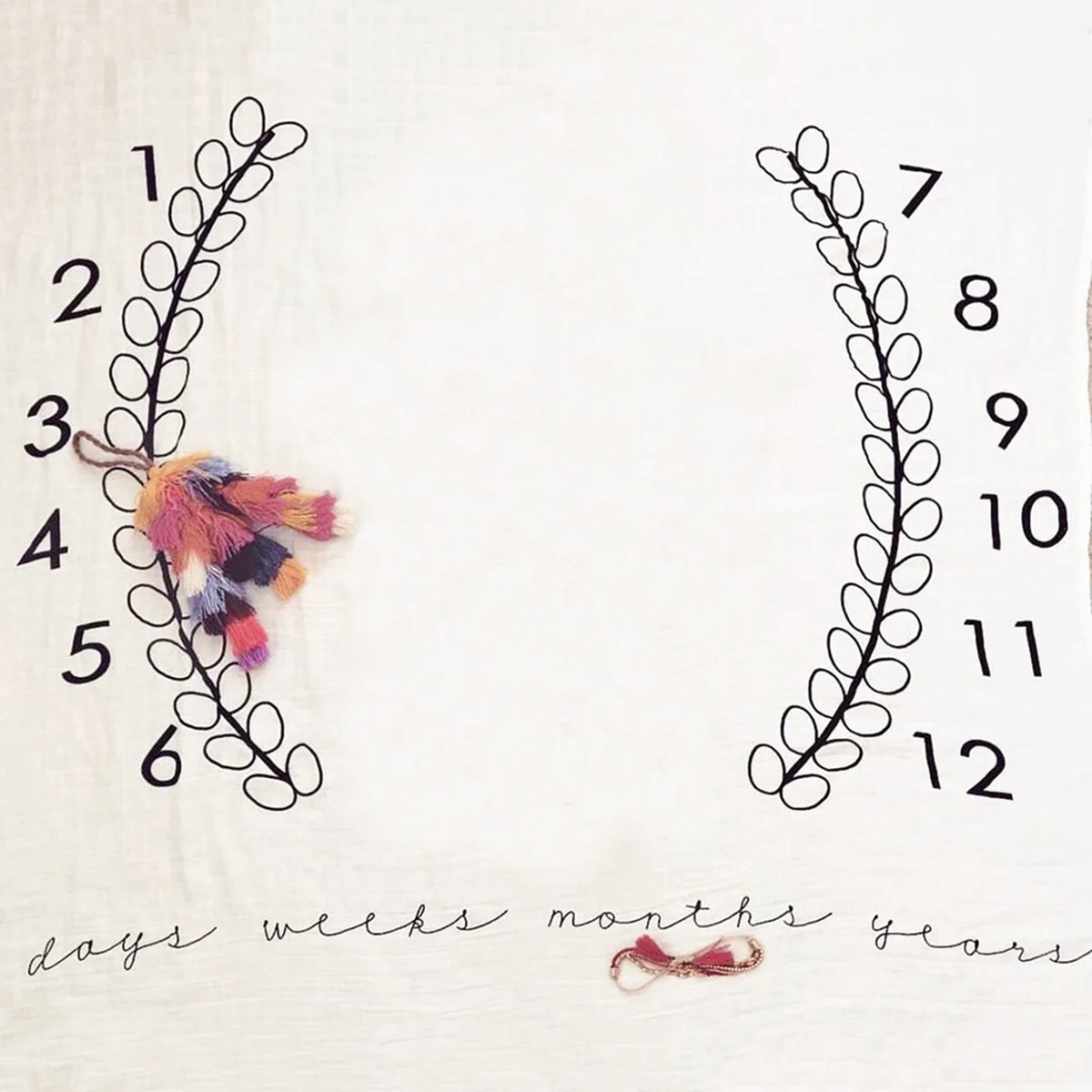 القطن الشاش الوليد التفاف الطفل معلم بطانية الشهرية التصوير الدعامة الملحقات استحمام الطفل بطانية تذكار #6