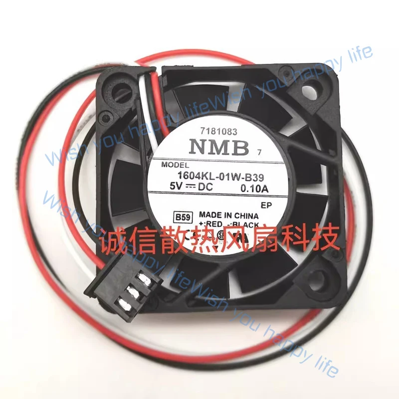 L... FOR NMB 1604KL-01W-B39 4010 DC5V 0.10A 3-pin ball bearing silent cooling fan