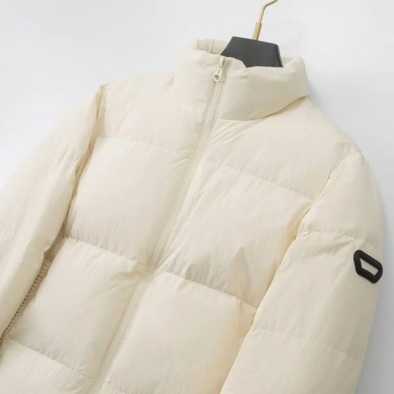 2025 Autunno/Inverno Nuovo Piumino da uomo Piumino Contenuto 90% Tessuto di qualità Addensato Caldo Gioventù Piumino Pane Giacca