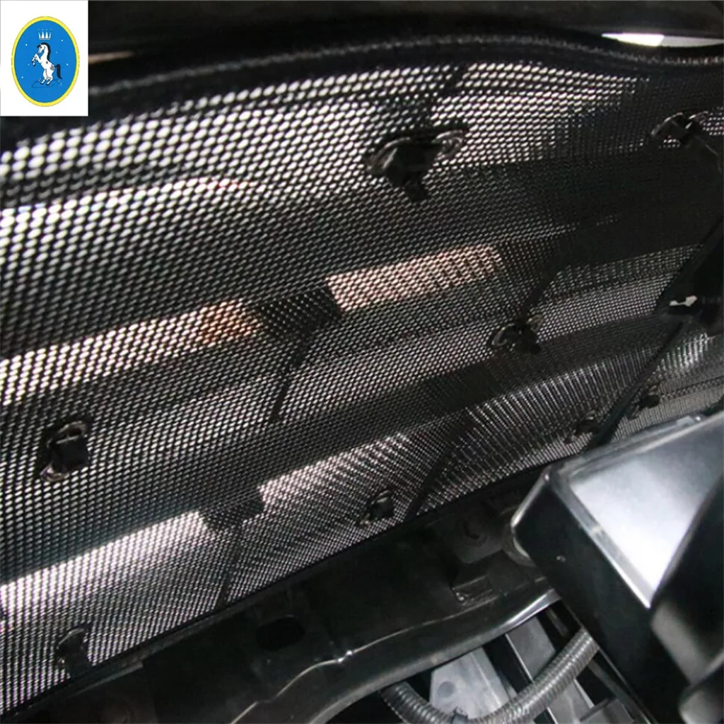 Plastic / Metal Car Front Grill Mesh Head Engine Protection Cover Anti-insect Accessories For Kia Sportage NQ5 2022 2023 2024