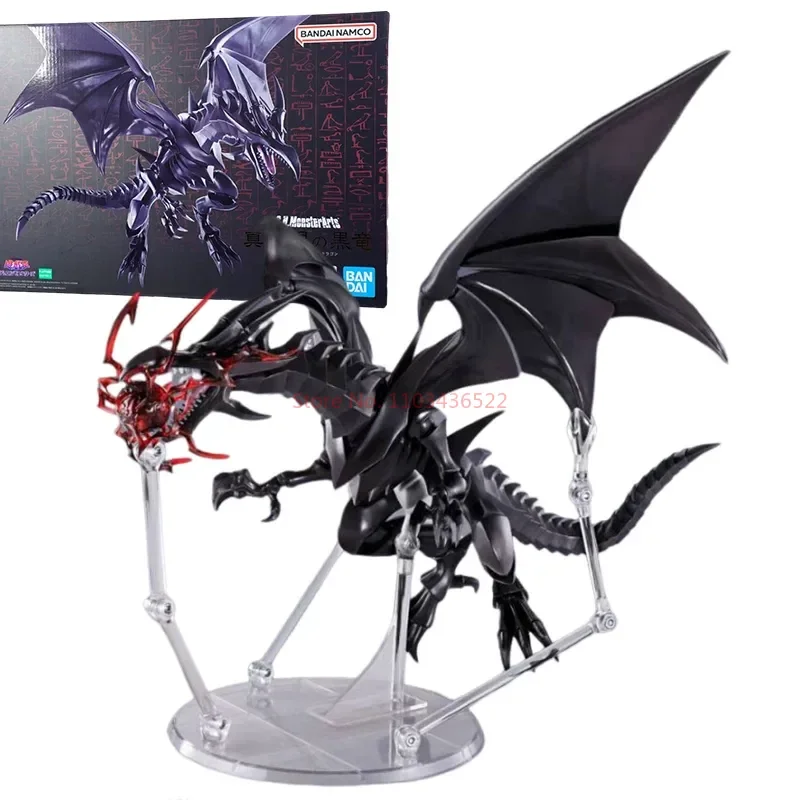 Bandai S.h.monsterarts Shm Yu-gi-oh Red Eyes Black Dragon Anime Action Figures Toys Gift Models Collection Figurine Gifts Toy