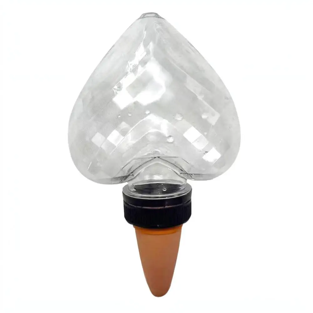 Spotlight Texture Heart Plant Watering Drip Spike Automatic Irrigation System For Indoor Succulent Garden Pots