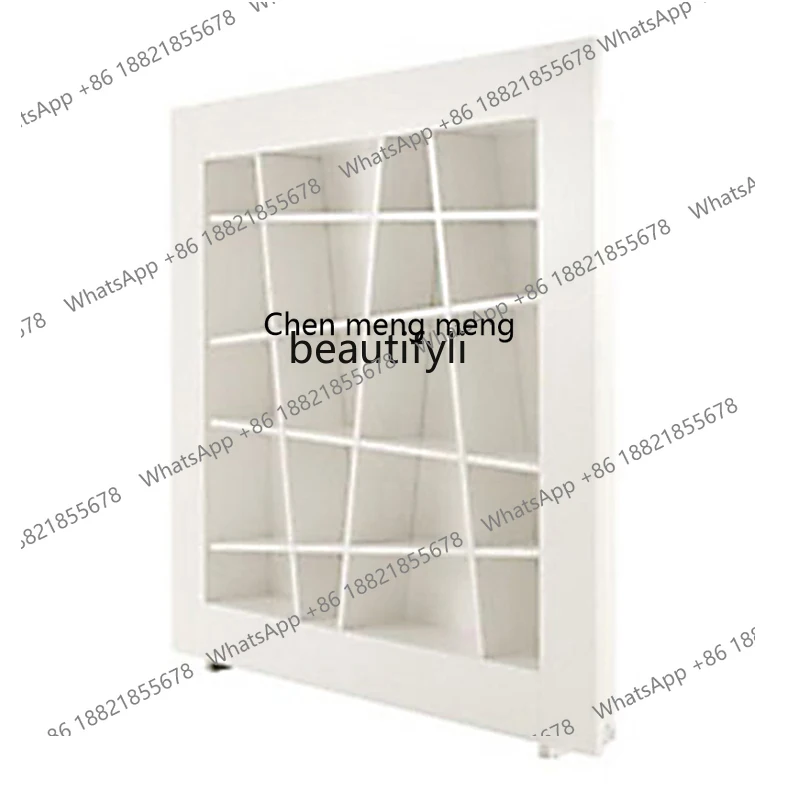 Bookcase Bookshelf Italian Minimalist Display Cabinet Storage