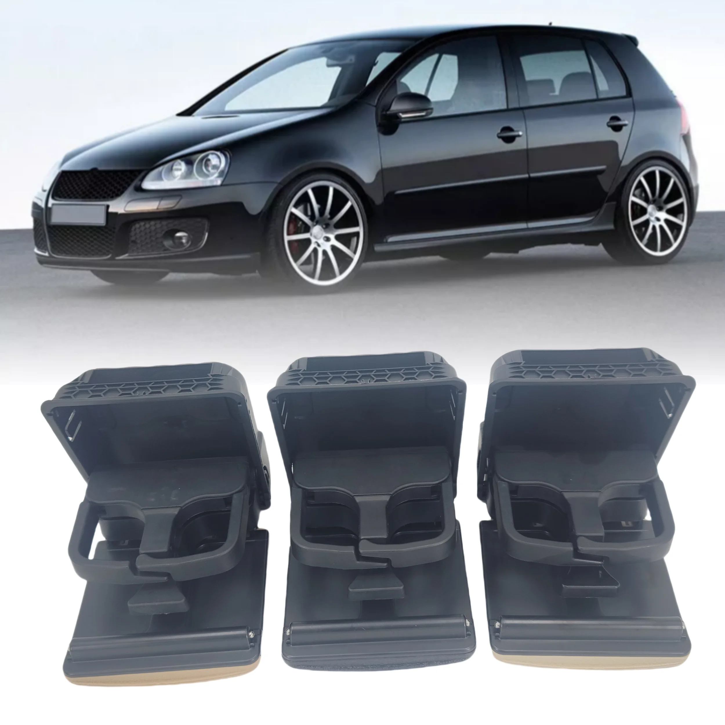 Car Center Console Insert Drinks Water Cup Holder For VW Golf 6 MK5 MK6 2008-2012 Fit EOS Sagitar 2006 2007 2009 2010 2011 Mount