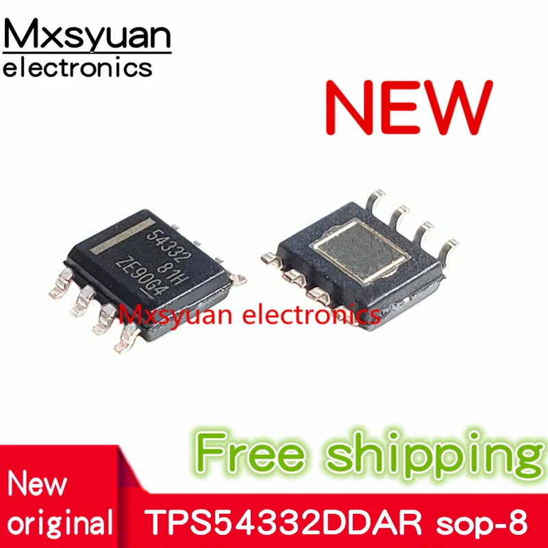 

50 шт./лот TPS54332DDAR TPS54332DDA TPS54332 54332 SOP8 100% новый оригинальный точечный запас