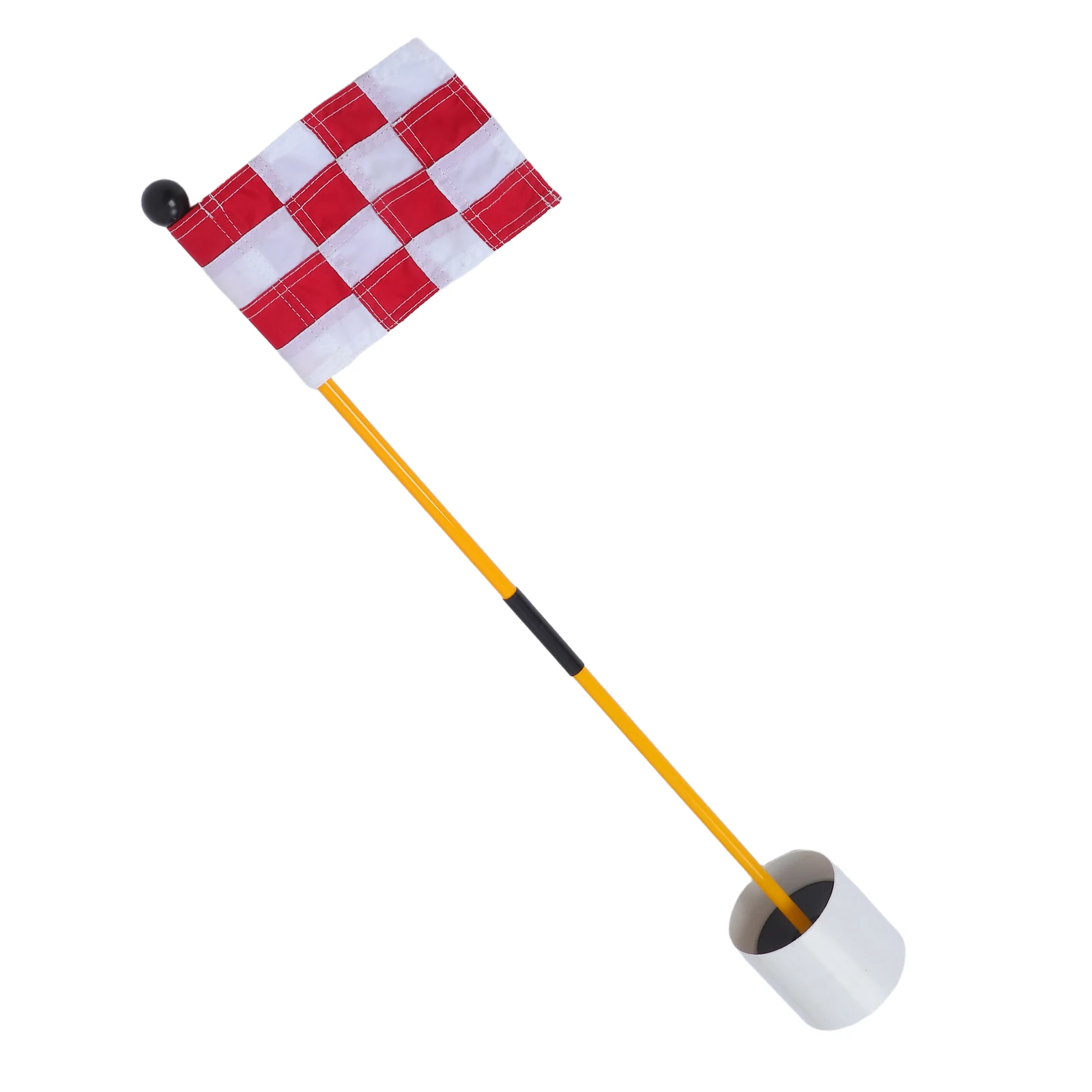 

Flagpole Kit With Drainage Hole Durable Golf Training Equipment For Outdoor Indoor Backyard Use Lightweight Flag Pole Set For