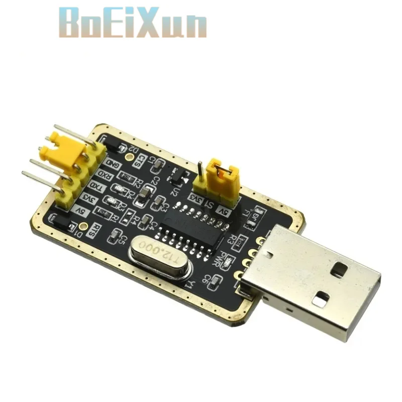 1-20PCS CH340G USB to TTL Serial Adapter with 3.3V/5V Switch TX/RX LEDs for Arduino ESP8266 STC MCU