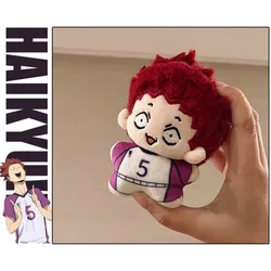 Haikyuu Plush Tendou Satori Toys Hinata Shoyo Kageyama Tobio Kotaro Bokuto Plushies Keychain Kawaii Stuffed Animal Navidad Gift