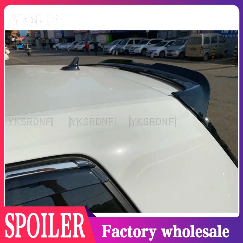

Для Golf MK7 MK7.5 TDI TGI GTE GTD Golf 7 7,5 В Стиль Задний спойлер Крыло Глянцевый Черный ABS Стайлинг автомобиля Разделитель губ Накладка 2014-2019