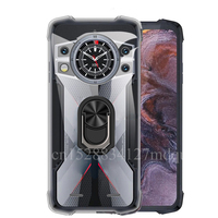 Ring Holder Case for Cubot Kingkong 9 Black Shockproof Soft TPU Cover on for Cubot Kingkong9