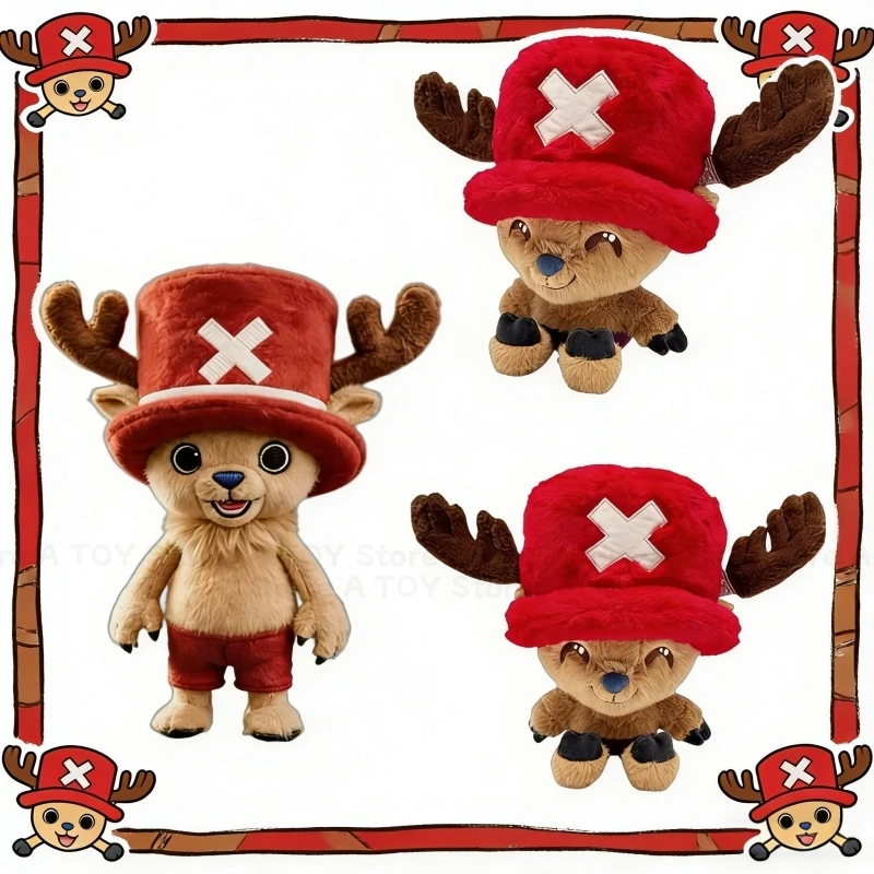 

Anime One Piece Tony Chopper Plush Toy 26cm Soft Stuffed Cotton Doll Cute Cartoon OP Figure Plushies Gift For Children Fans
