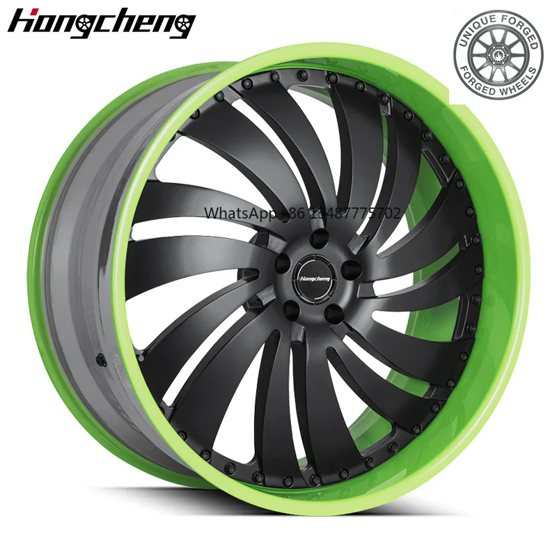 New style Two Piece Deep Concave Wheel Rim 18 19 20 21 22 Inch Alloy Forged Wheels 5x114.3 5x120 For Lincoln