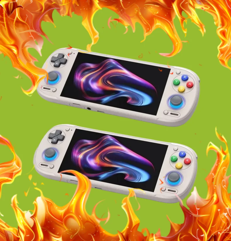 

Игровая консоль Rretroid Pocket 6 с датчиками Холла, 5,5-дюймовым AMOLED-экраном 1080P 120 Гц, аккумулятором 6000 мАч, триггерами RP6, процессором 8GEN2, портативная консоль на Android
