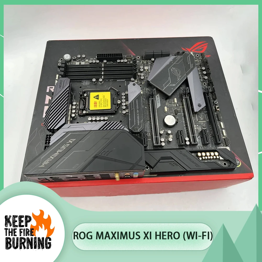 Z390 LGA1151 DDR4 64GB ATX PCI-E 3.0 Desk-top Motherboard For ASUS ROG MAXIMUS XI HERO (WI-FI)