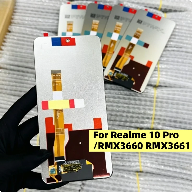 6.72 inch For Oppo Realme 10 Pro 5G LCD RMX3660 RMX3661 Display Screen Touch Panel Digitizer Assembly Replacement