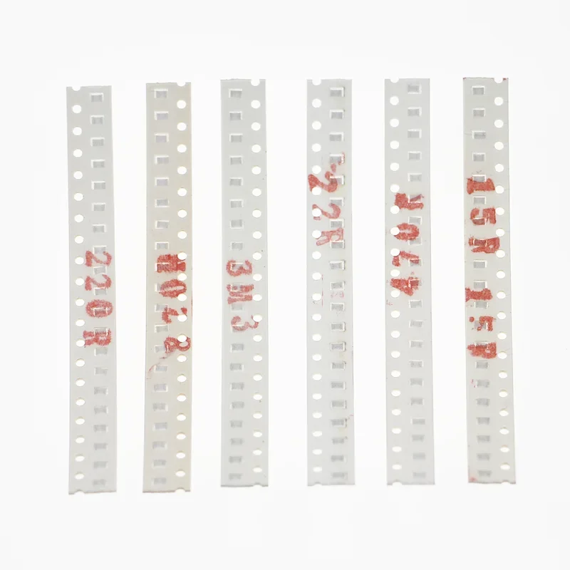 1280 قطعة 64 قيم 5% 0.125 واط 0ohm-10Mohm 0805 SMD المقاوم مجموعة متنوعة