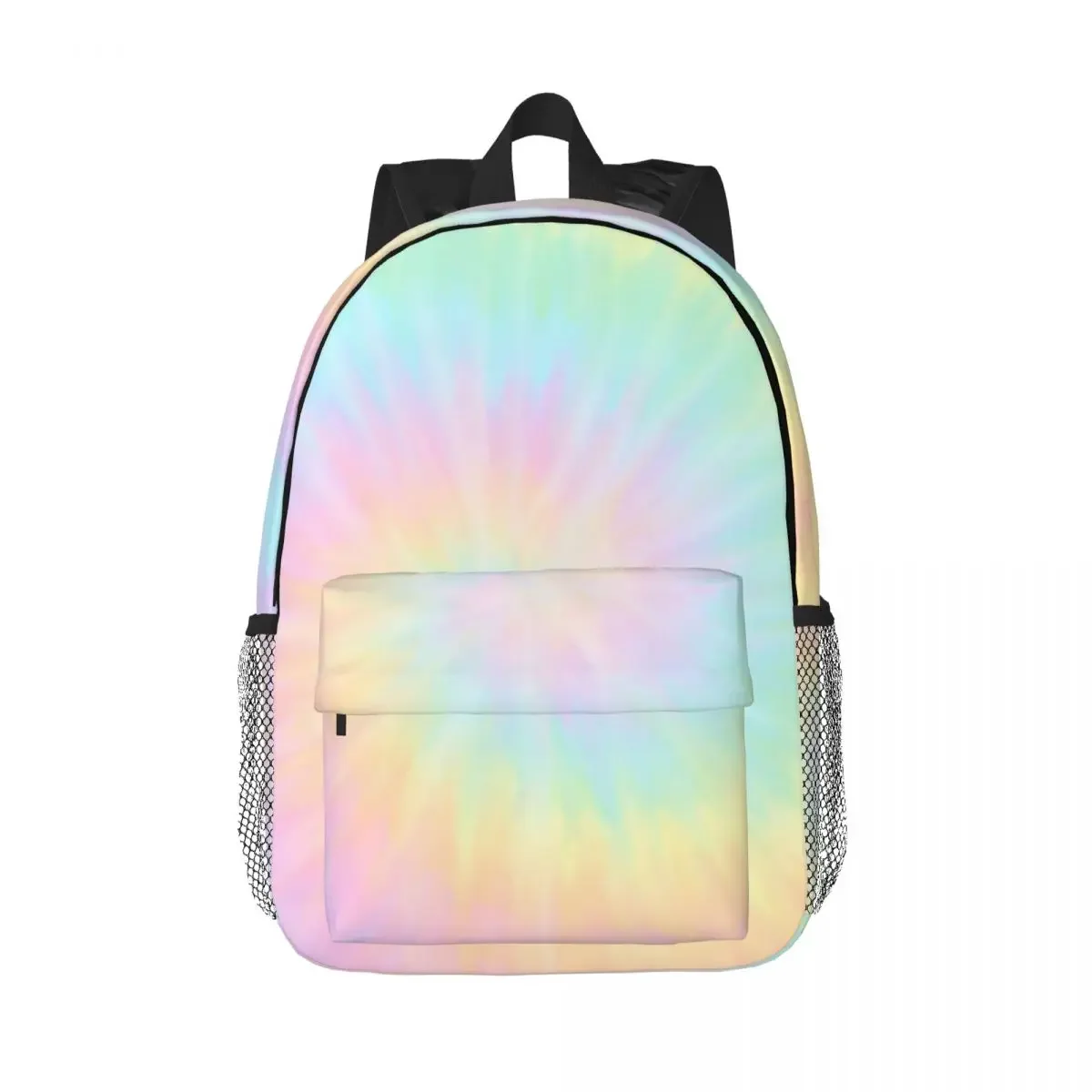 

Tie Dye Pastel Wallpaper Backpacks Boys Girls Bookbag Casual Students School Bags Laptop Rucksack Shoulder Bag Large Capacity