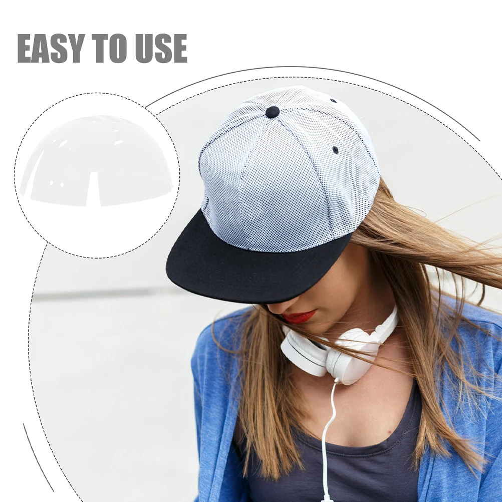 

Safety Liner Bump Cap Insert Hat Shaper White Grille Plastic Detachable Washable Construction Men Accessories