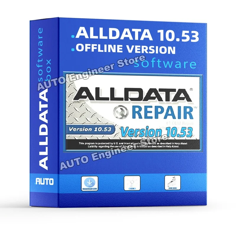 2024 hot! Alldata Repair auto repair software 10.53 All data car software with tech support for cars and trucks offline version