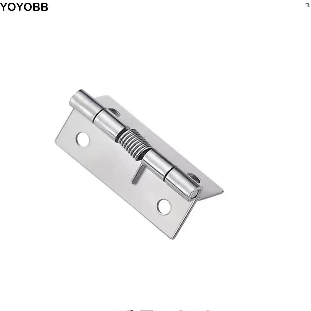 

Automatic Door Hinge Hydraulic Buffer Stainless Steel Self Closing Hinge 1/1.5/2/2.5/3/4Inch Rebound Cabinet Hinges Windows