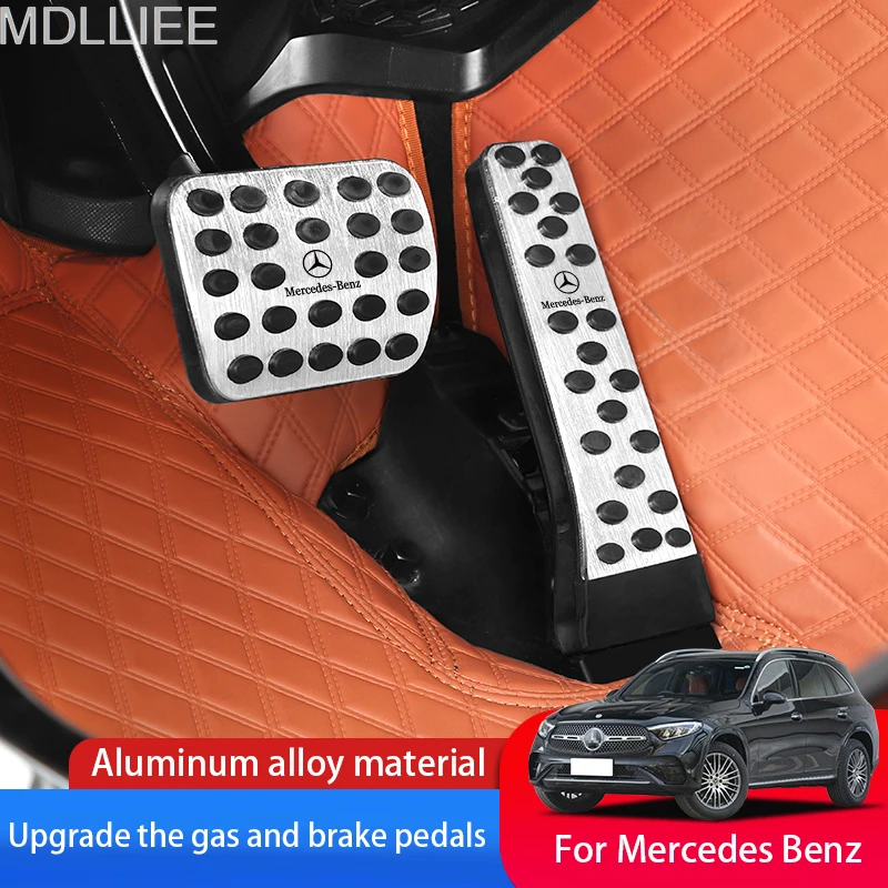 

Car Pedals Cover Brake Accelerator Foot Pedal Pad Accessories For Mercedes Benz AMG W206 W204 W205 W212 W213 W221 W222 W223 W251