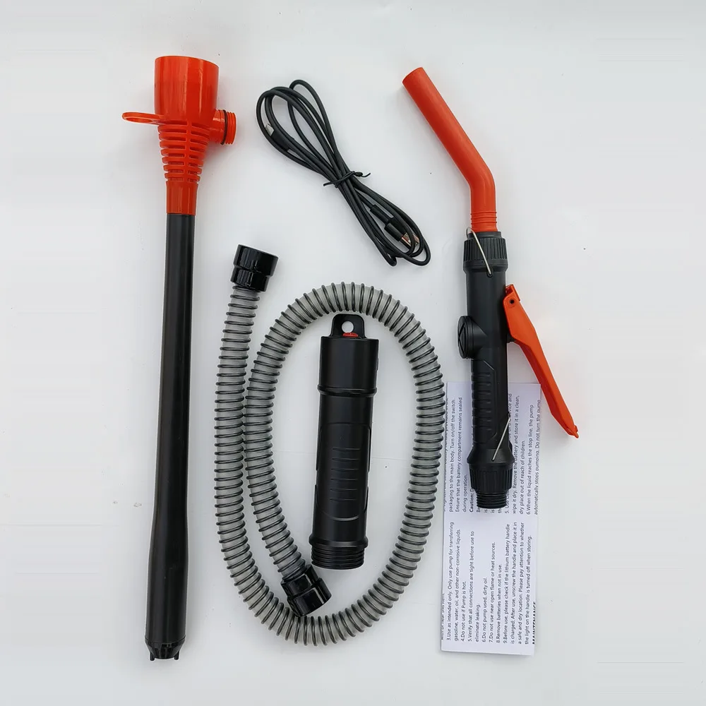 Lithium battery rechargeable oil pump electric car fuel tank suction  diesel urea fish tank water change