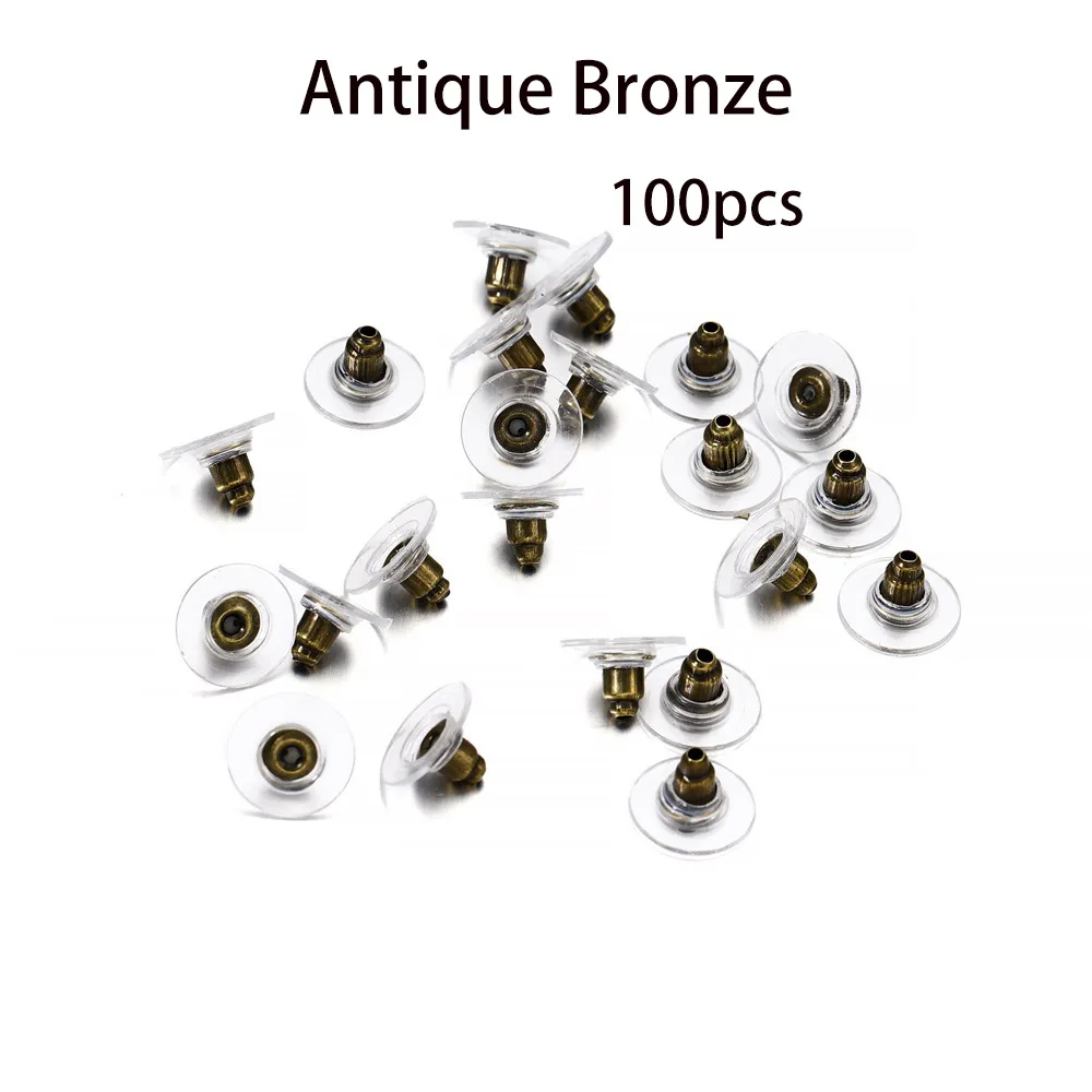 100/300 Stks/partij Hypoallergene Oorbelhaak Kit Mixkleur Oordraden Vishaken Open Springringen Oordopjes Voor Diy Sieraden Maken