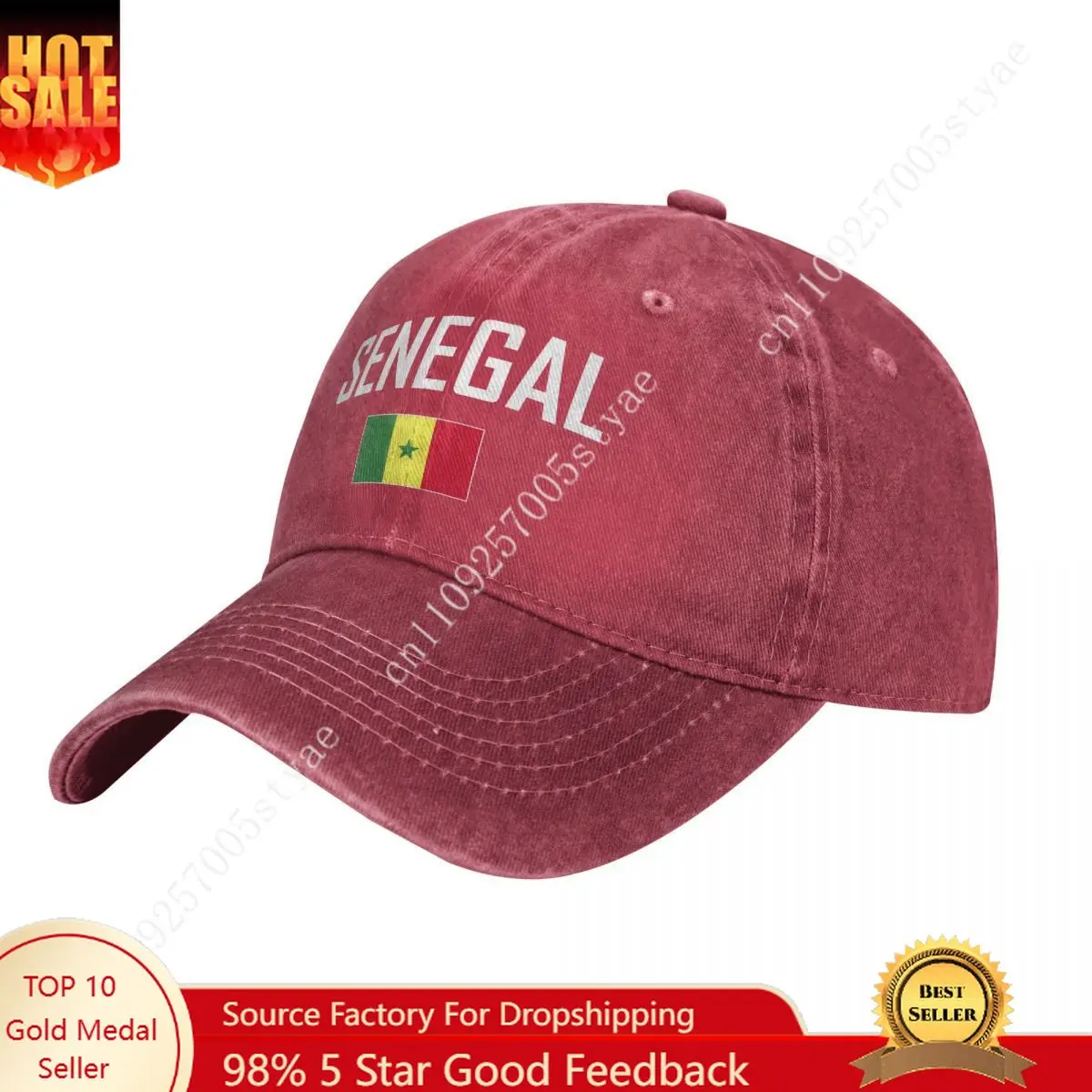 

SENEGAL Flag Cap Man Woman Baseball Hat Fashion Sunhat Adjustable Hip Hop Hats Trucker Caps Cool Outdoor Snapback Hats