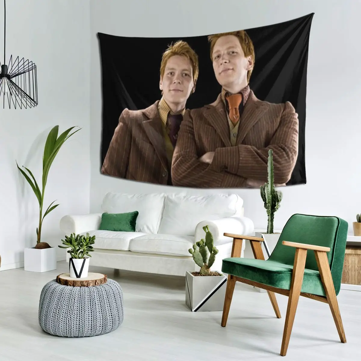 فريد وجورج ويزلي نسيج الهبي الجدار الشنق ديكور المنزل الجمالي المفروشات لغرفة المعيشة غرفة نوم غرفة النوم #2