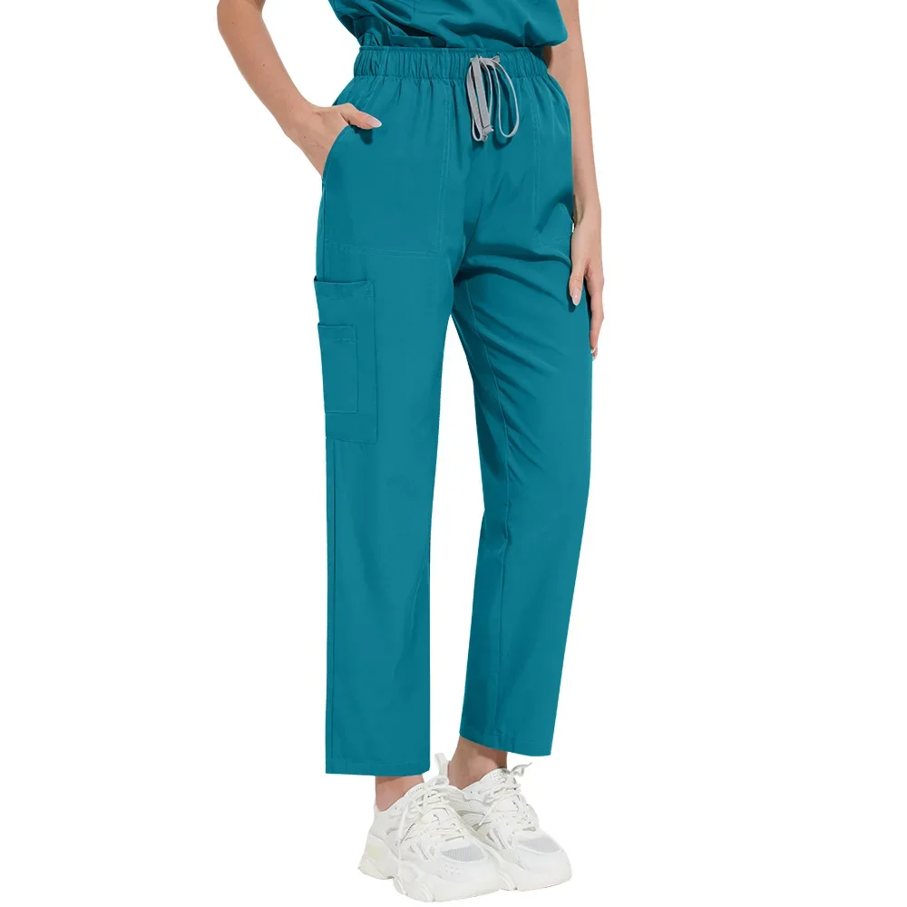 Medisch Verpleegkundige Chirurgische Uniformen Vrouw Scrub Set Schoonheidssalon Werkkleding Klinische Scrubs Top-Broek Spa Verpleegkundige Tuniek Pak