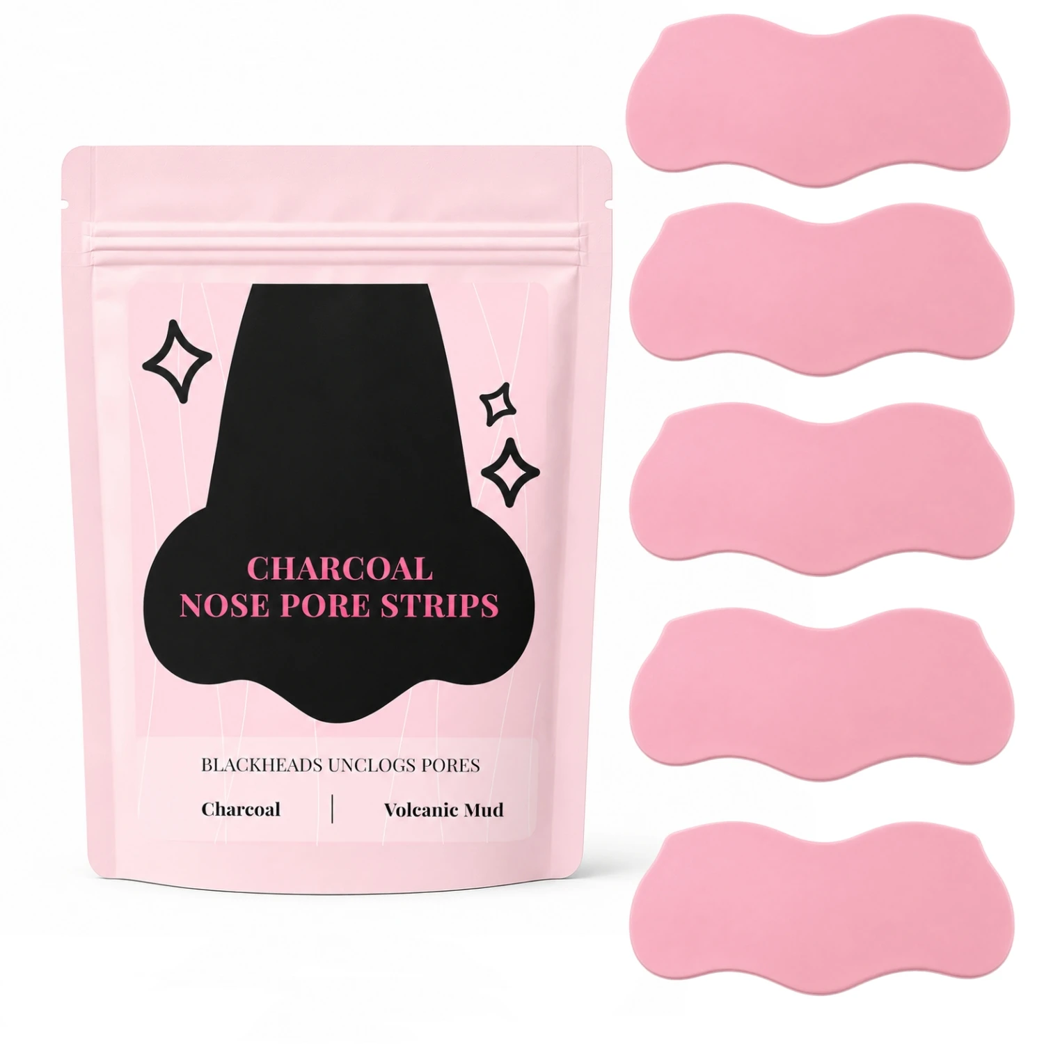 15pcs Nose Pore Strips Hydrocolloid Pore Patches for Pimples Oil And Clogged Pores Acne Strips Pimple Patch for Deep Cleaning
