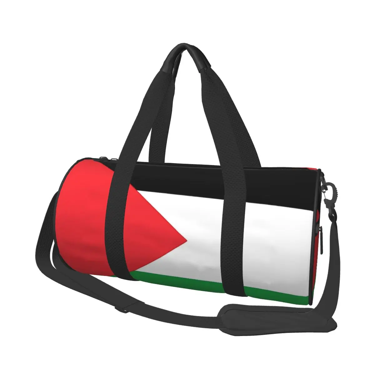 

Flag Of Palestine Sport Bags Red Black Green Large Capacity Gym Bag Oxford Couple Custom Handbag Training Graphic Fitness Bag