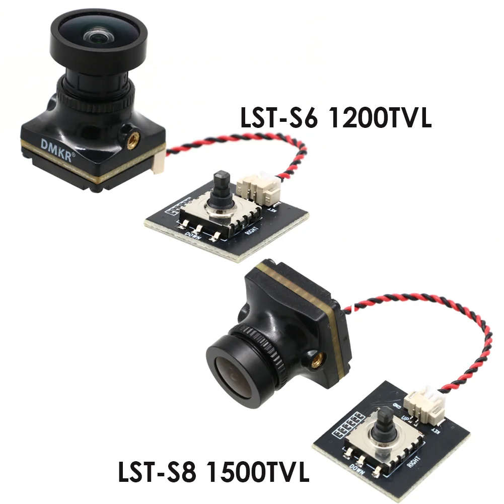 1/2.7”LST-S6 1200 TVL / LST-S8 1500 TVL Mini FPV Camera 2.1mm Lens 5-35V PAL/NTSC With OSD Internal Adjustable For RC FPV Drone