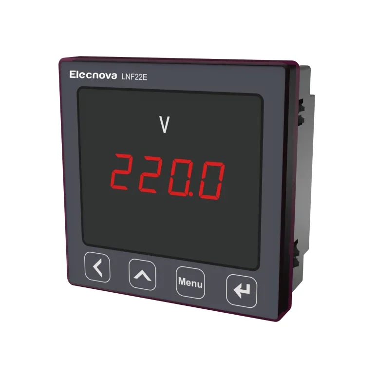 

LED small ac voltmeter volt ampere meter digit millivoltmeter