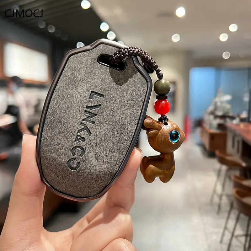 Premium TPU Key Cover Case for Lynk & Co 03 / 06 / 01 / 05 / 02 / 09 / 07 EMP (2025) - Protective Key Fob Shell Keychain