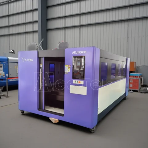 1500w 3000w 6000w High Power CNC Fiber Optical Laser Cutting Machine 1530 2040 2060 Size Metal Laser Cutter Price