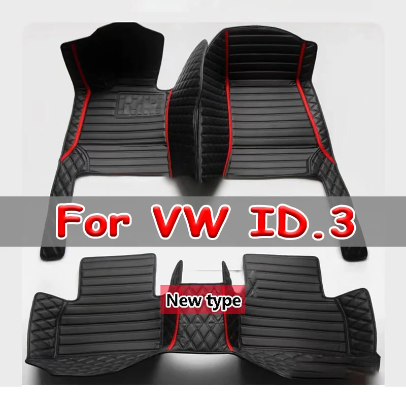 

Автомобильные коврики для VW ID.3 ID3 ID 3 2019 2020 2021 2022, защитный коврик, напольные коврики, кожаный коврик, автомобильные аксессуары 2020