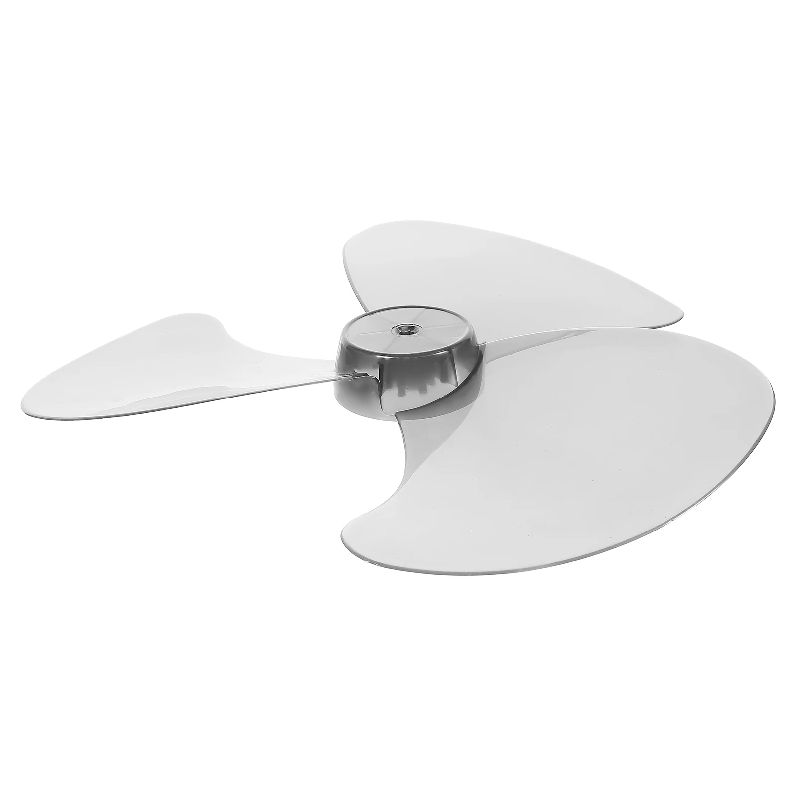 

Electric Fan Blade 16 Inch Thickened Plastic Replacement Part for Table Standing Pedestal Fan Accessories Black Transparent