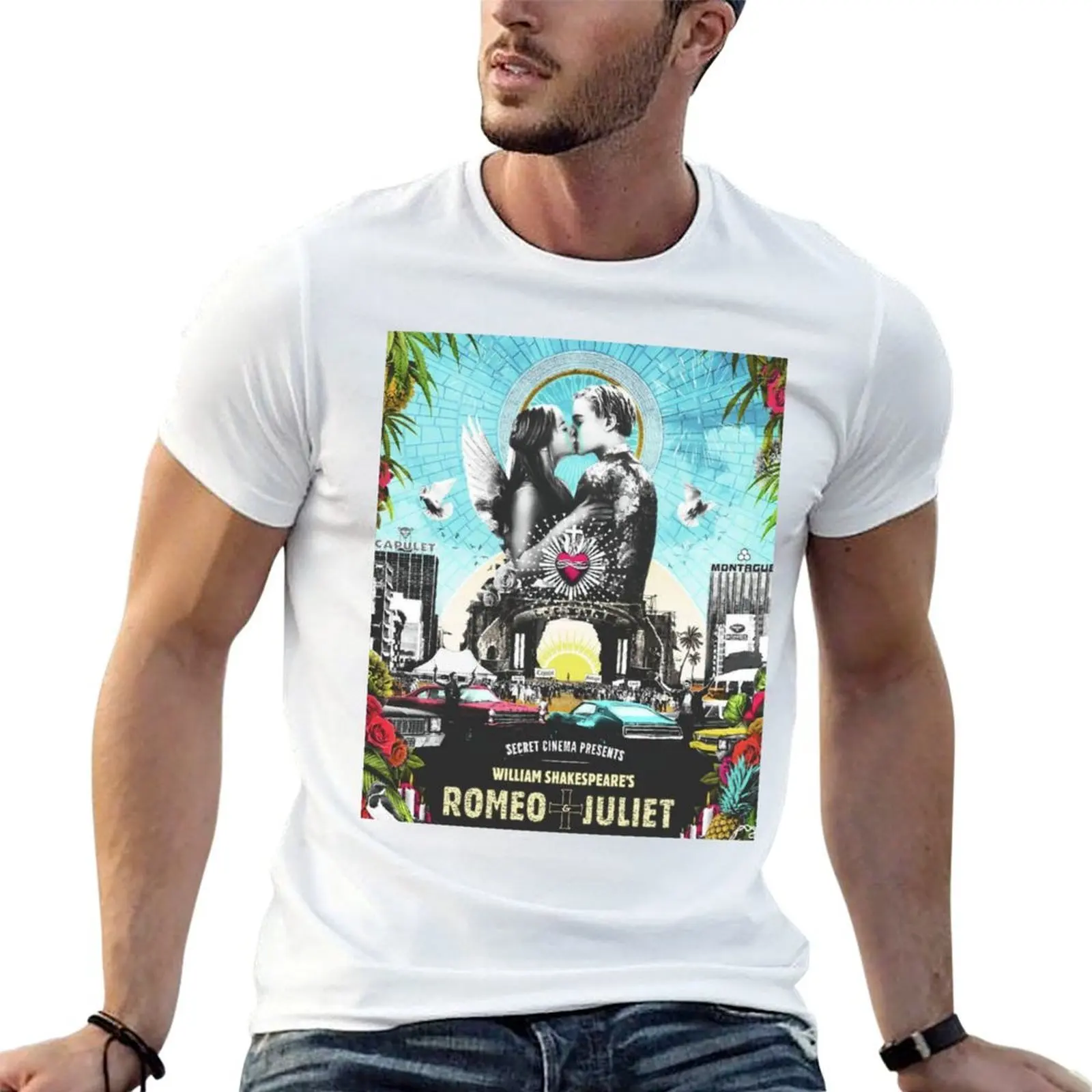 Romeo and Juliet T-Shirt man tshirt man t shirts cotton t shirts for man cotton soft T-shirt
