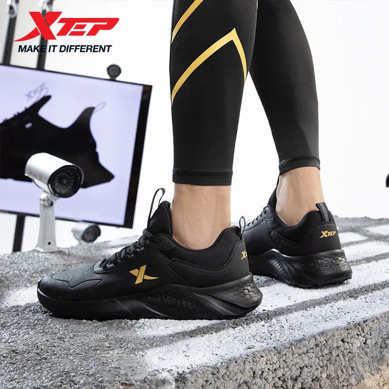 Xtep Running Shoes For Men Comfortable Breathable Lightweight Surface Jogging Stability Training Outdoor Shoes 879419110032
