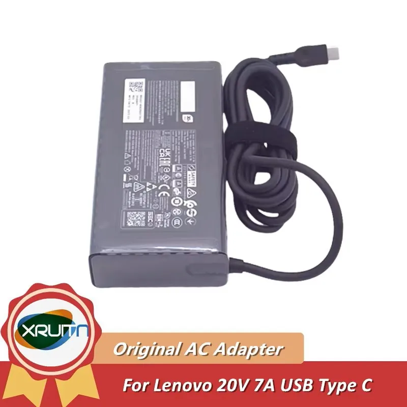 

Original AC Adapter Charger For Lenovo 20V 7A 140W Type-C ADL140YDC3A ADL140YCC3A ADL140YLC3A ADL140YAC3A Laptop Power Supply