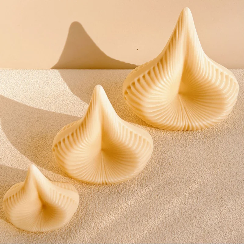 

Cake Chocolate Dessert Baking Mold Large Size Water Drop Shape Silicone Mold DIY Pyramid Candle Silicone Mold Aromatherapy Gypsu