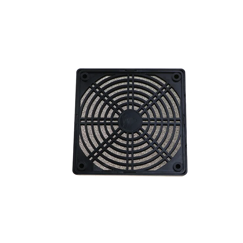 2pcs Computer Power Supply Case 120mm Dustproof Fan Filter Screen Dust Filter Suitable for 120mm X 12mm Computer Case Fan Black