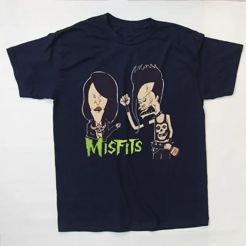 Beavis and ButtHead Misfits Unisex Cotton Fan TShirt S5XL MO464