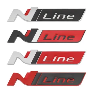 FRONT GRILH LOGO CAR, N EMPLAMMA EMPLAMM, DECALKE FOR HYUNDAI I20, I30, KONA, TUCSON, SONATA, ELANTRA, VELUSTER, FENDER Main Main Sales Hyundai - №1