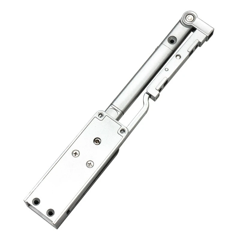 Zinc bus door balance tie rod hydraulic damping buffer hinge invisible wine bookcase door track five accessories
