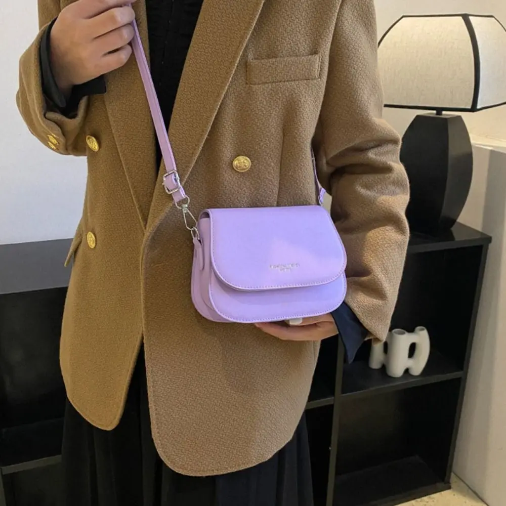 

Elegant Multifunctional Women Crossbody Bag PU Leather Solid Color Leisure Travel Bag Phone Handbag Square Shoulder Bag Travel