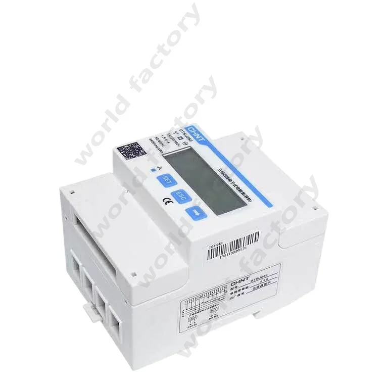 Three-phase Four-wire Rail Type Electronic Watch DTSU666 Rail Type Micro 485 Three Items 380V