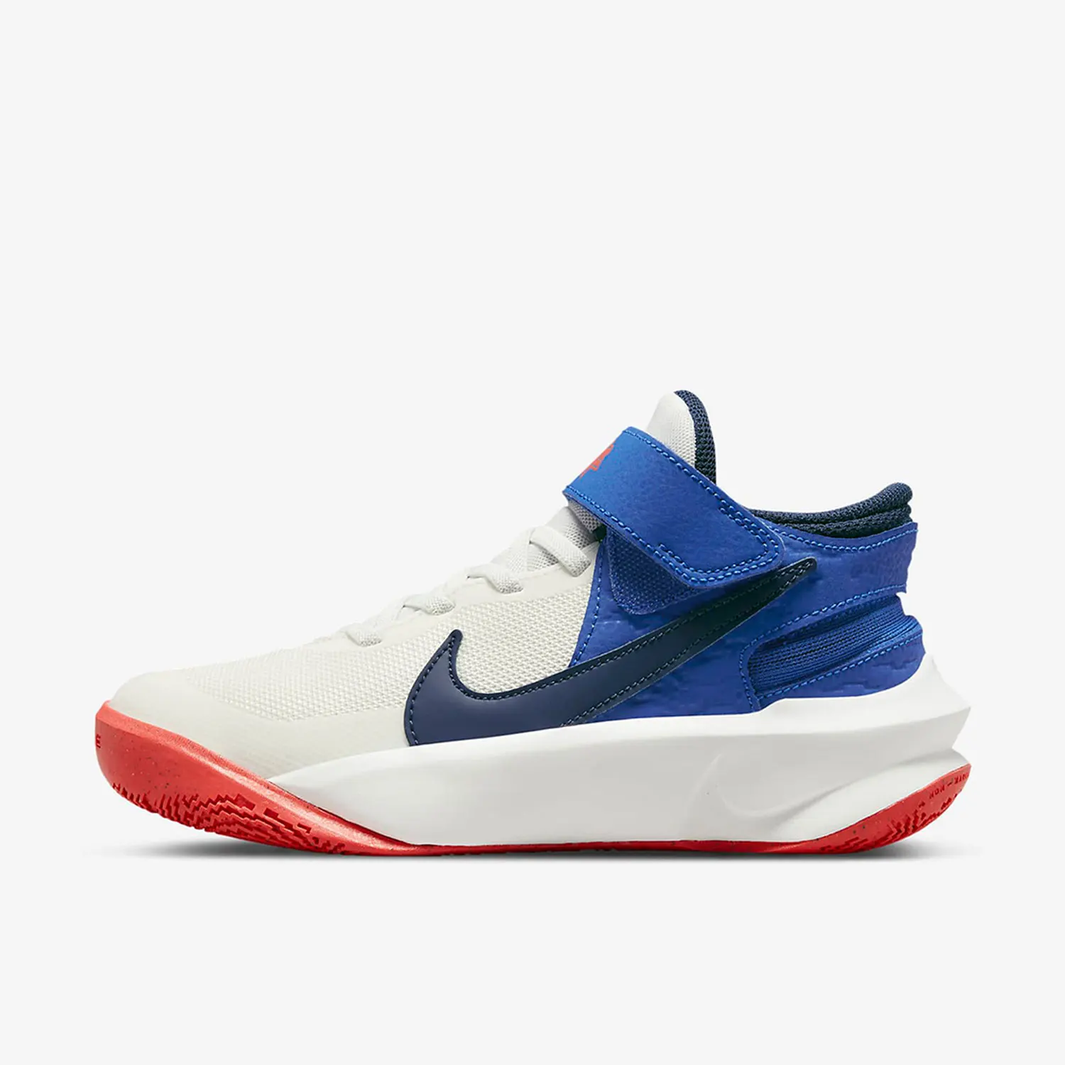 Nike genuine (GS) scarpe da basket sportive in velcro ammortizzanti per donna e bambino DD7303-103